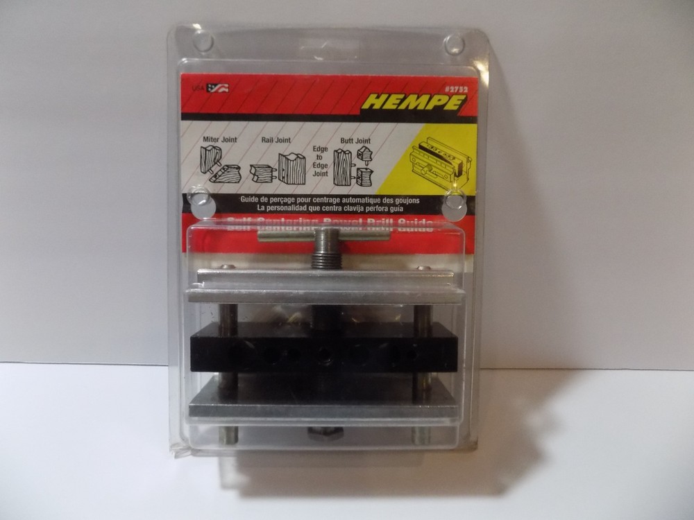 Hempe #2752 Self-Centering Dowel Drill Guide