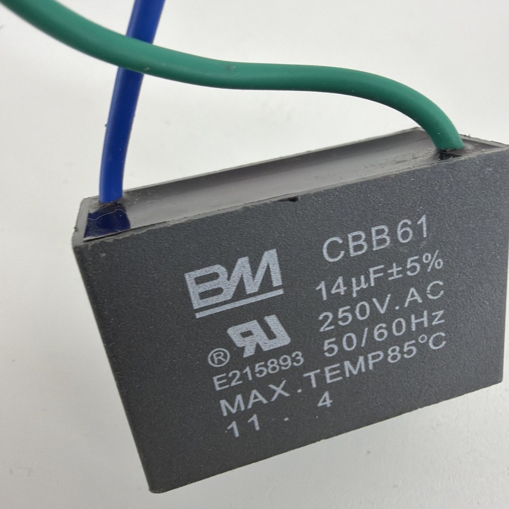 Run Capacitor for Motor in Black & Decker Bread Maker Machine Model B6000C