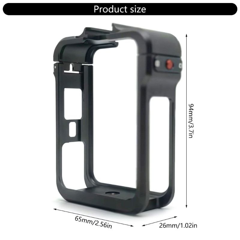 Strong Camera Drill Frame For 360Systems Double Mounting Interfaces Scratch