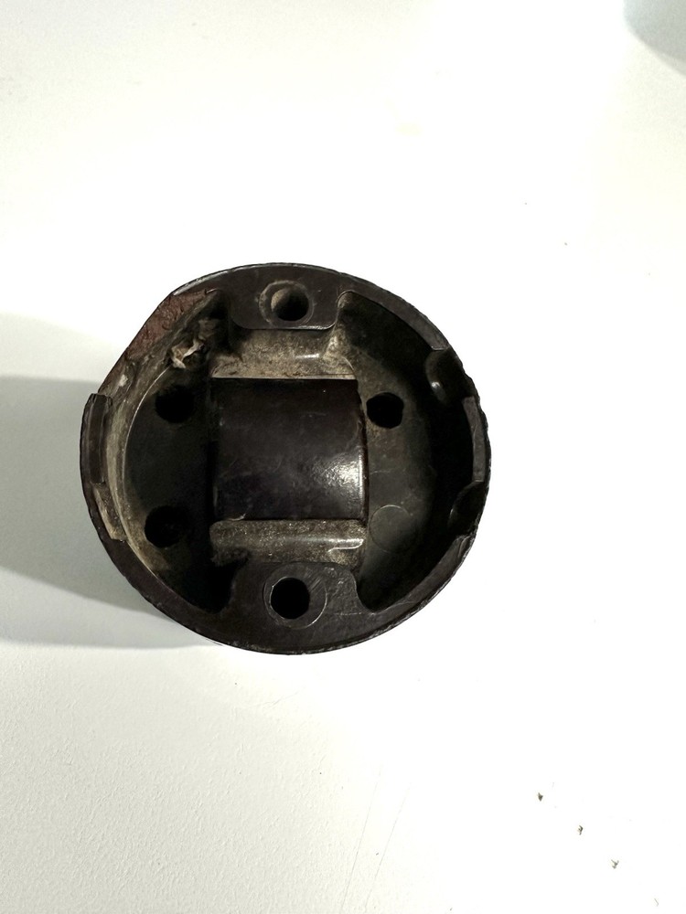 Old VTG Brown Bakelite Toggle Light Switch Surface-Mounted On Off Switch