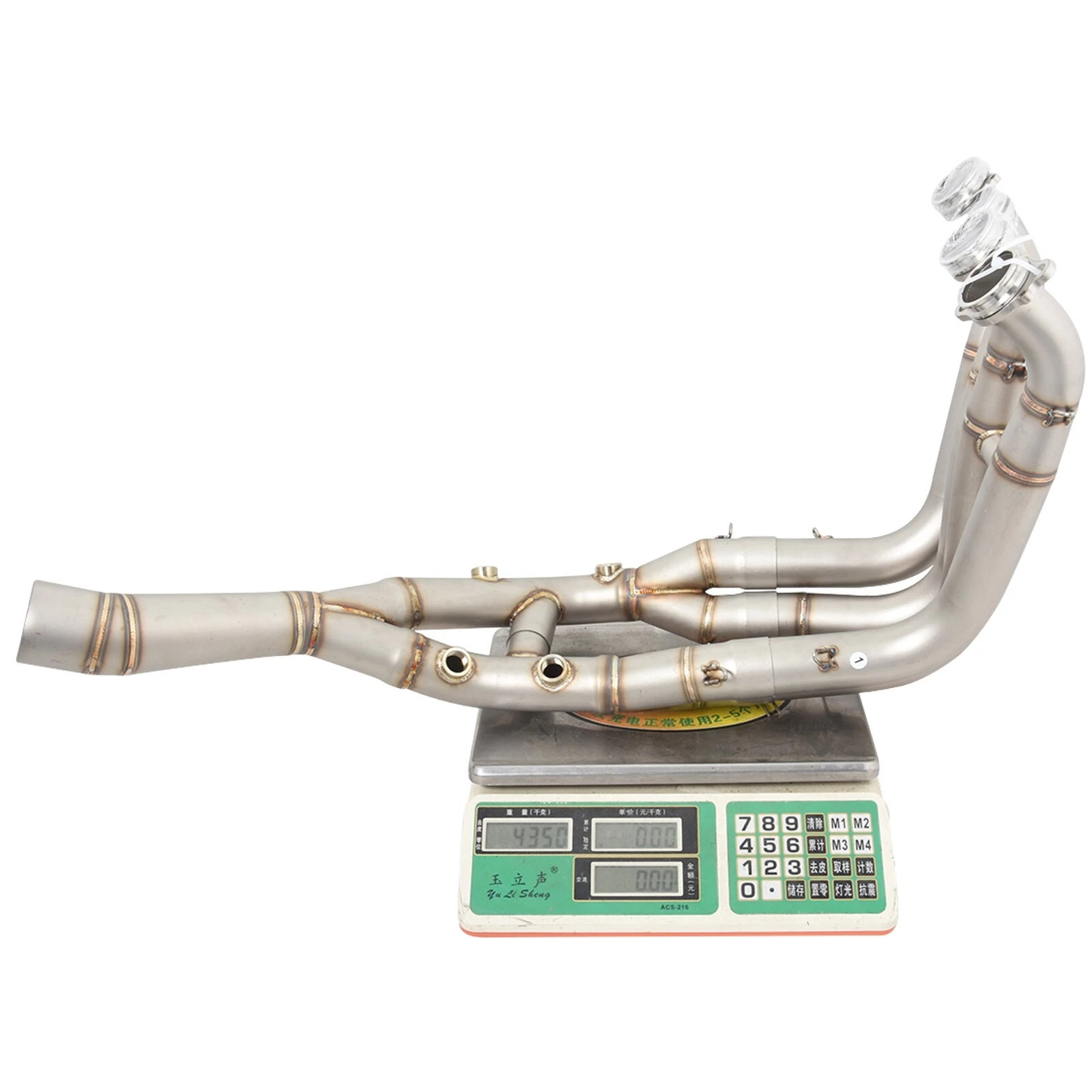 Stainless steel Exhaust Tips Mid Pipe For BMW S1000RR S1000R 2019-2025