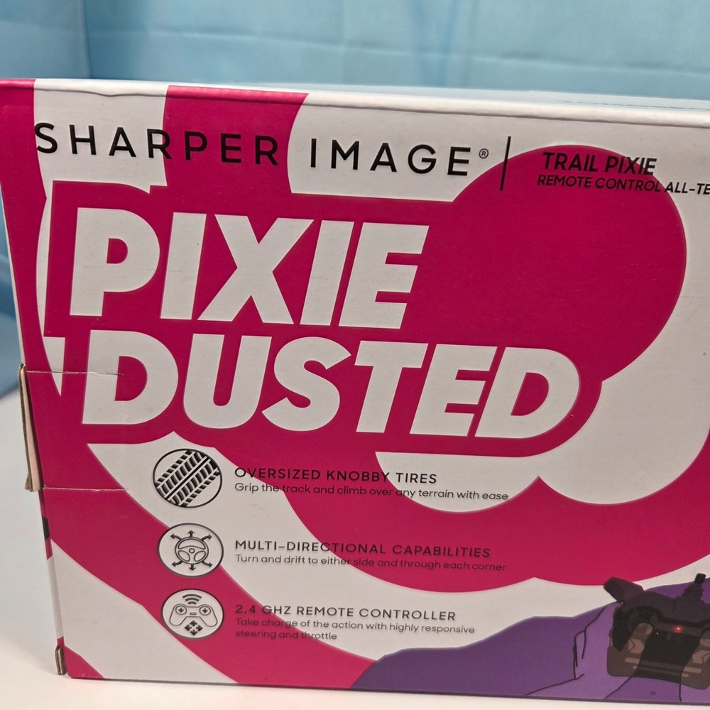 Remote Control All-Terrain Vehicle Pink Sharper Image Trail Pixie NEW In Box