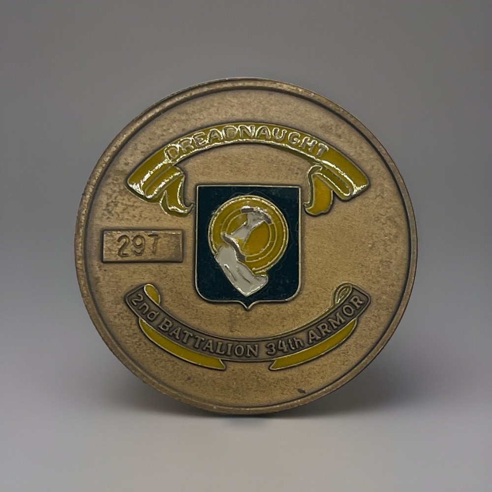 US Army 1st Infantry Division Commanding General Coin For Excellence