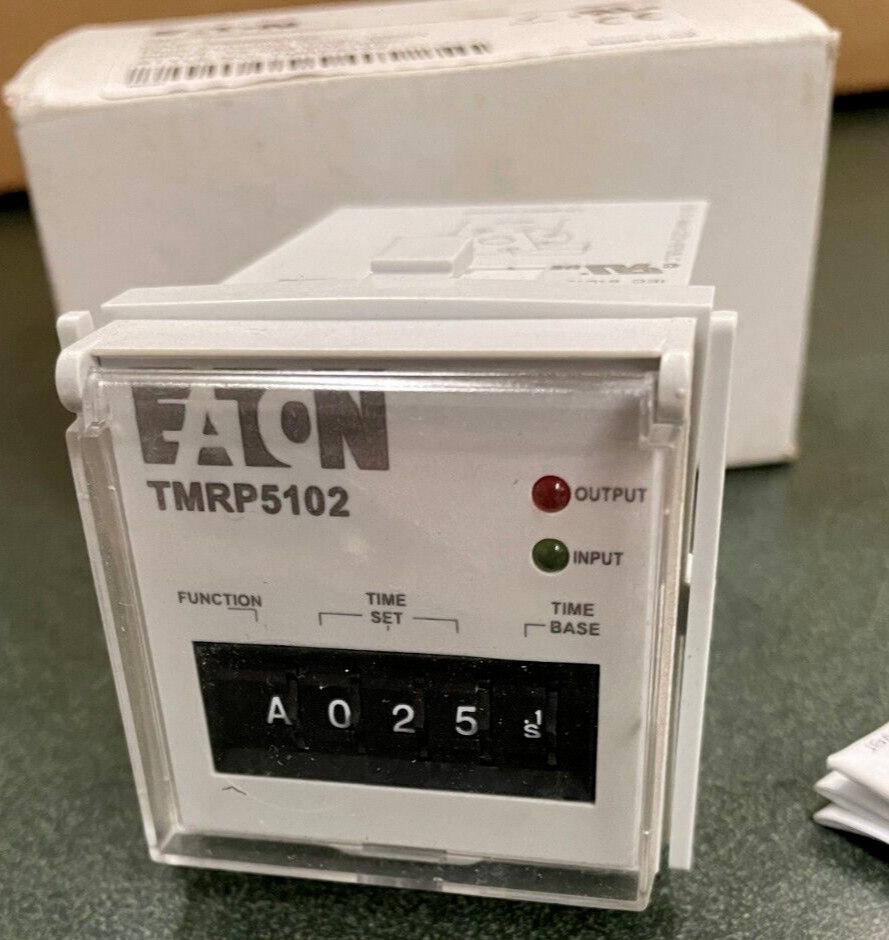 New Eaton TMRP5102 Multi Function Timer DPDT