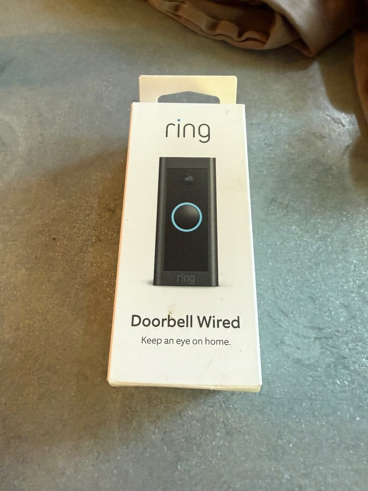 Ring Video Doorbell Wired - Black