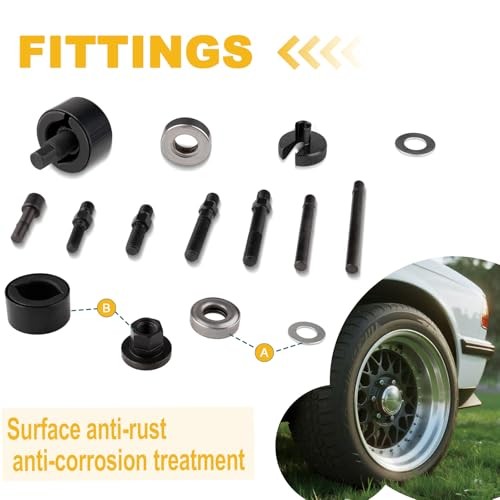 14PCS Power Steering and Alternator Pulley Tool Kit, Replace Vehicle Steering