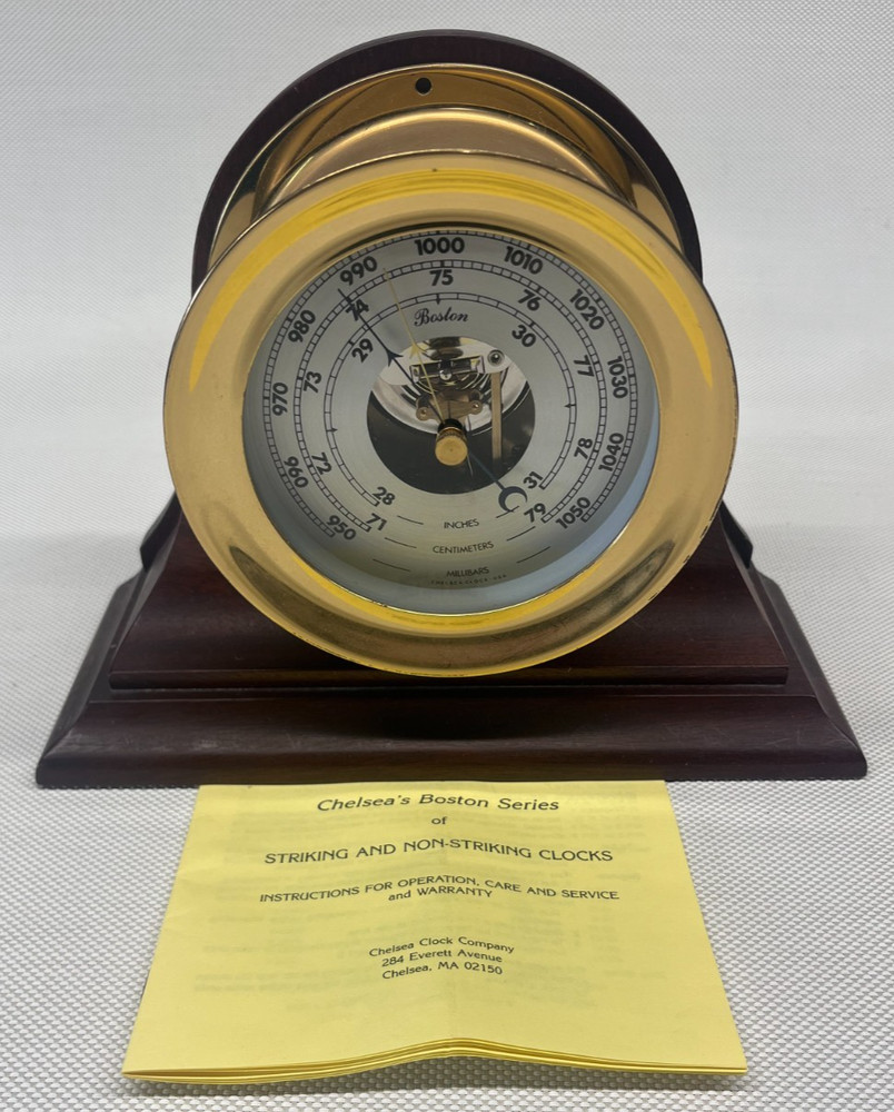 Chelsea Barometer with Base