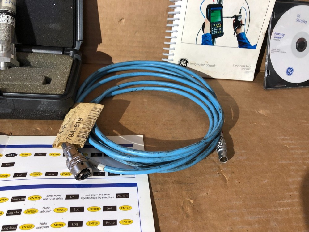 GE PM880 Portable Hygrometer Set Sample System Moisture Analyzer Kit