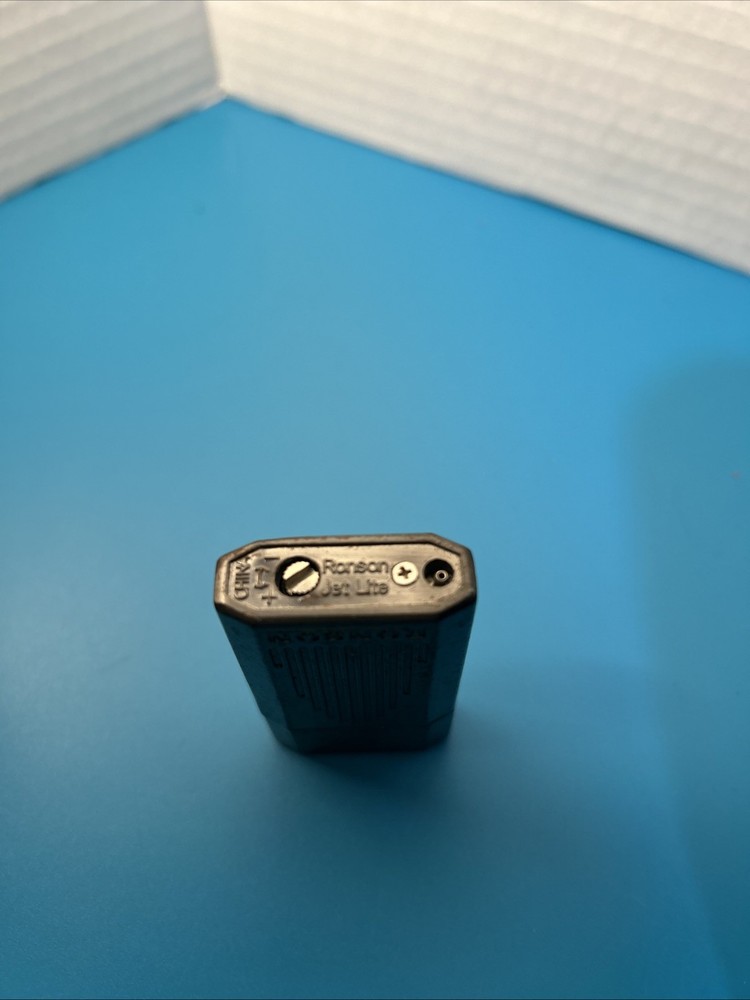 Ronson Jet Lite Butane Refillable Lighter