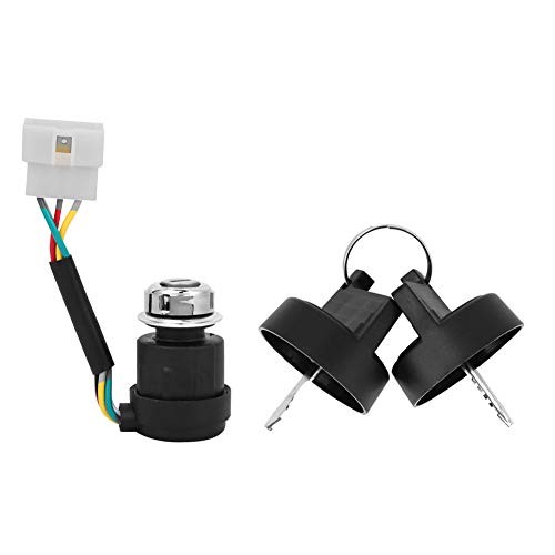 5 Wire Ignition Starter Switch with 2 Keys for 178F/186F Engine Air-Cooled