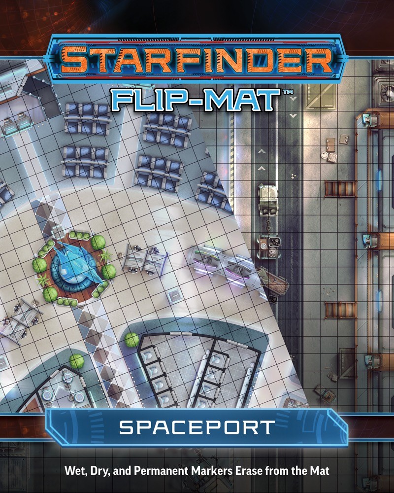 Starfinder (RPG) Flip-Mat: Spaceport