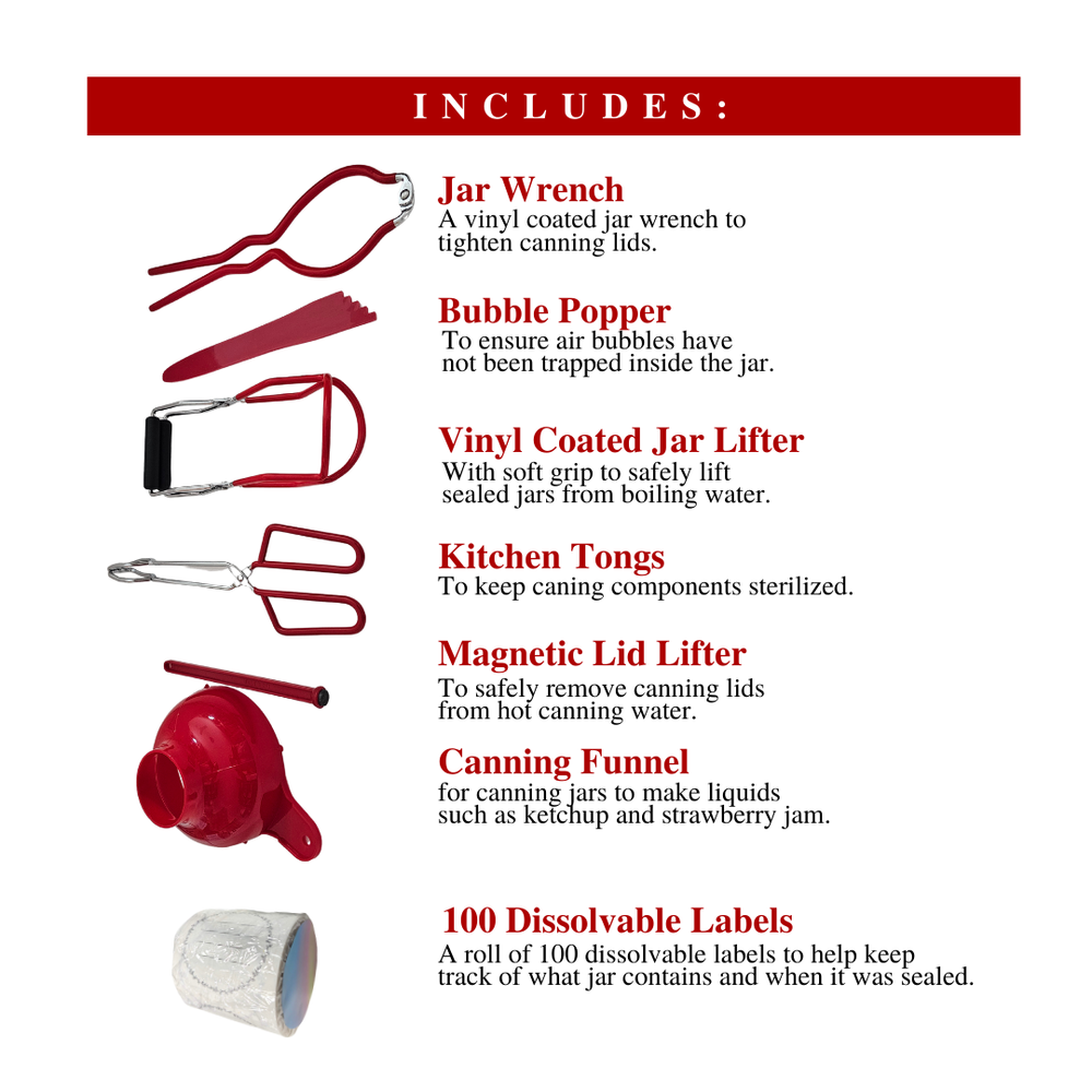 Canning Supplies Starter Kit