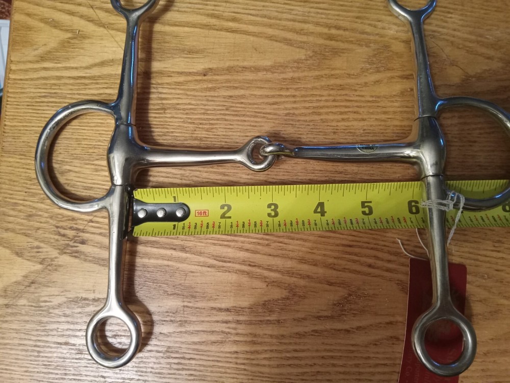 6in stainless steel elevator bit gag bit