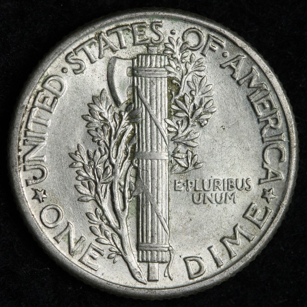 1935 Mercury Silver Dime BU *UNCIRCULATED* MS E268 KCM
