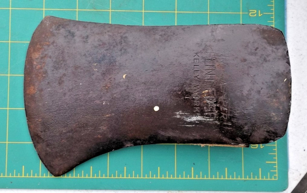 Kelly Works Flint Edge True Temper Single Bit Axe Head