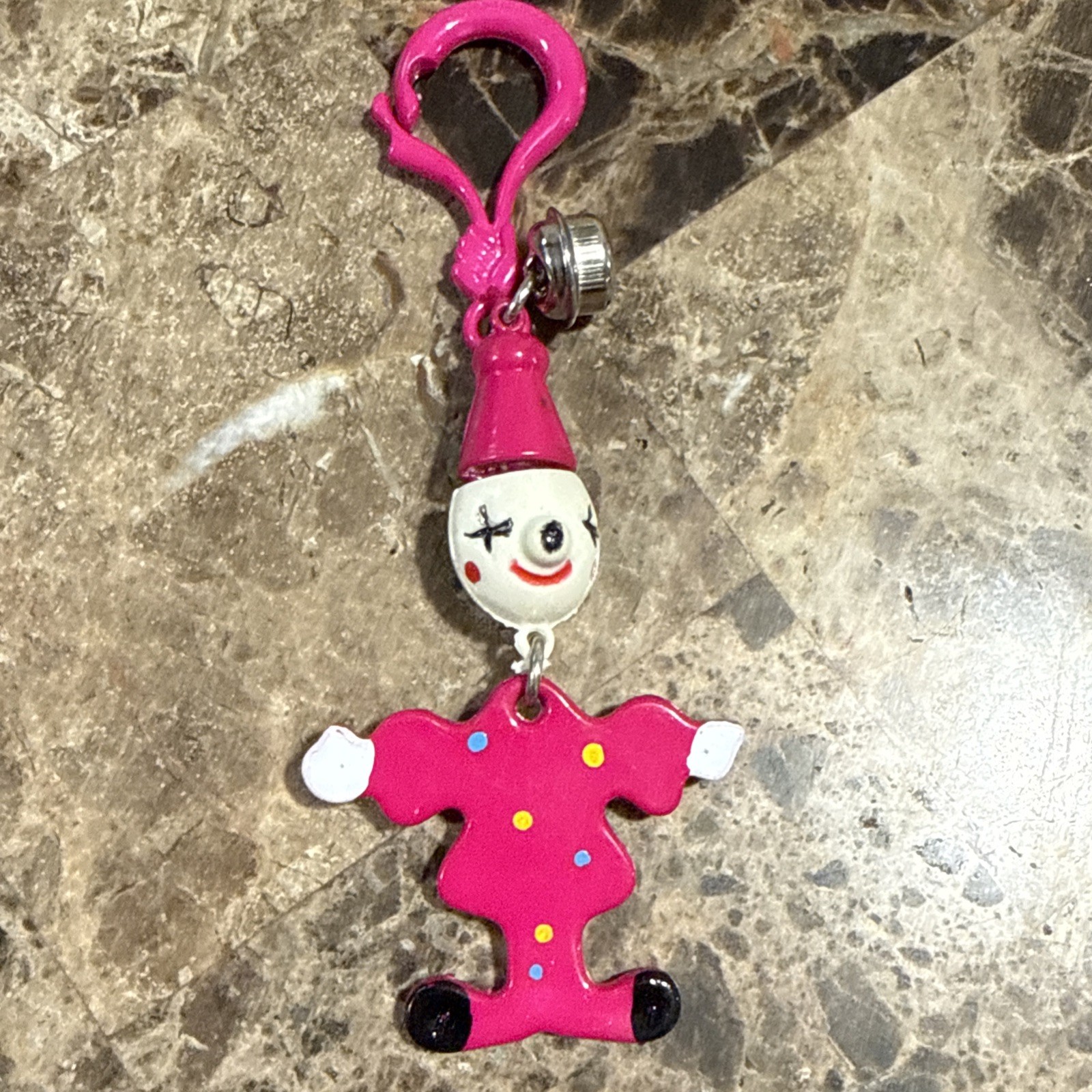 Vintage 1980's Plastic Clip On Bell Clip Charm Necklace Bracelet Charms Lot