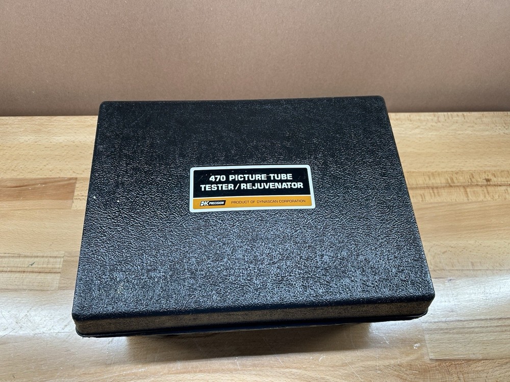 B&K Model 470 CRT TESTER/REJUVENATOR (Untested)