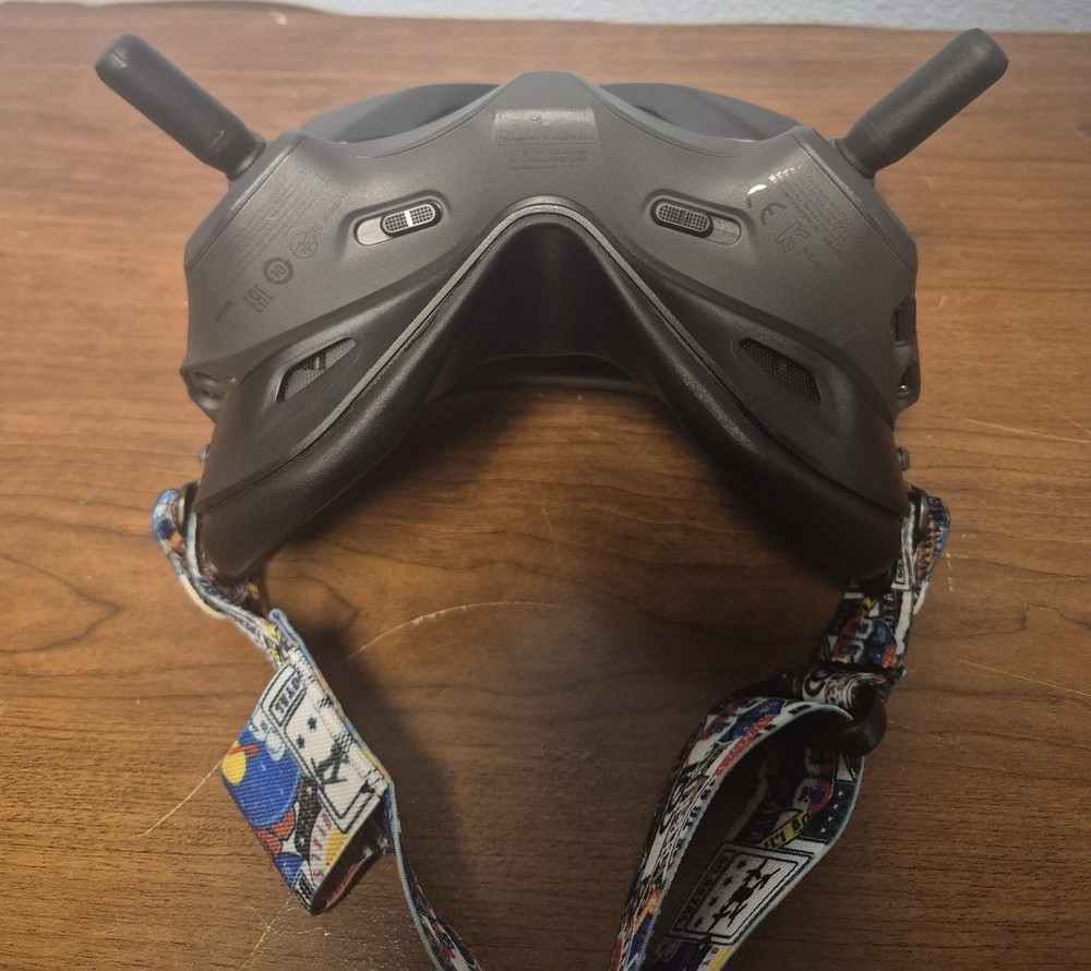 DJI Goggles V2 Used With Upgraded Headstrap And Battery