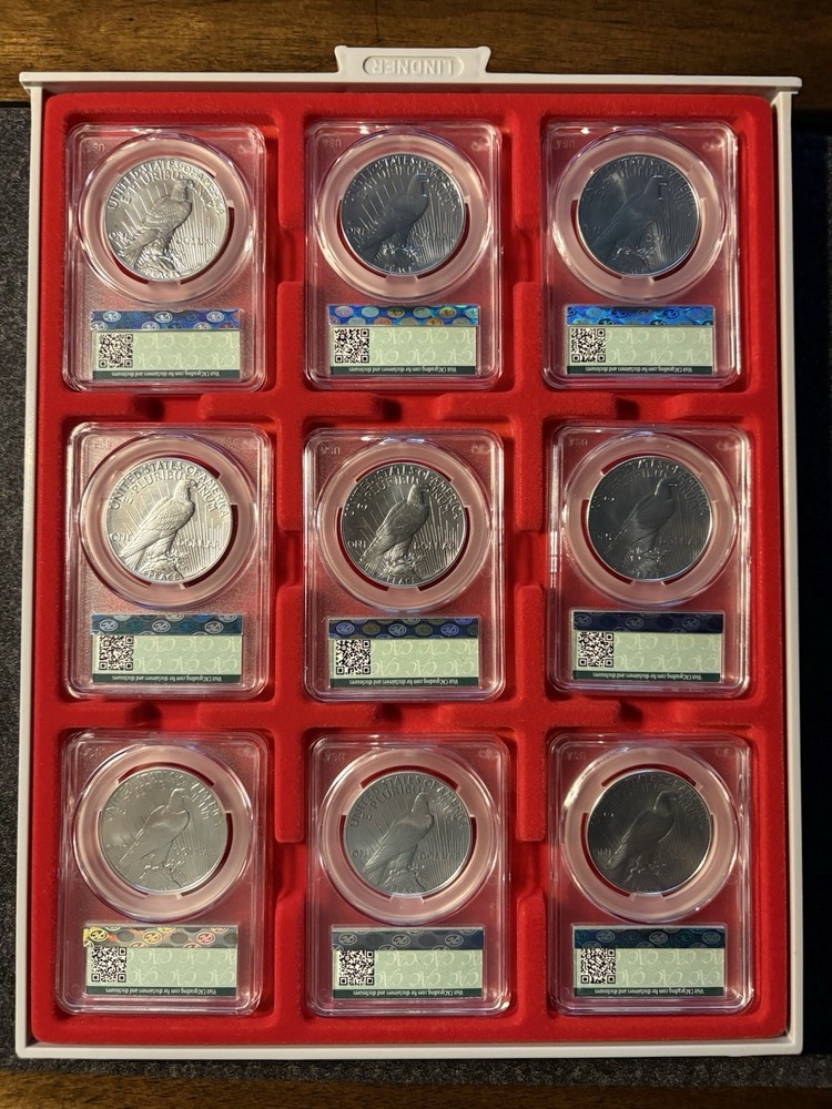 2023 PEACE SILVER DOLLAR CAC MS70 FIRST DELIVERY