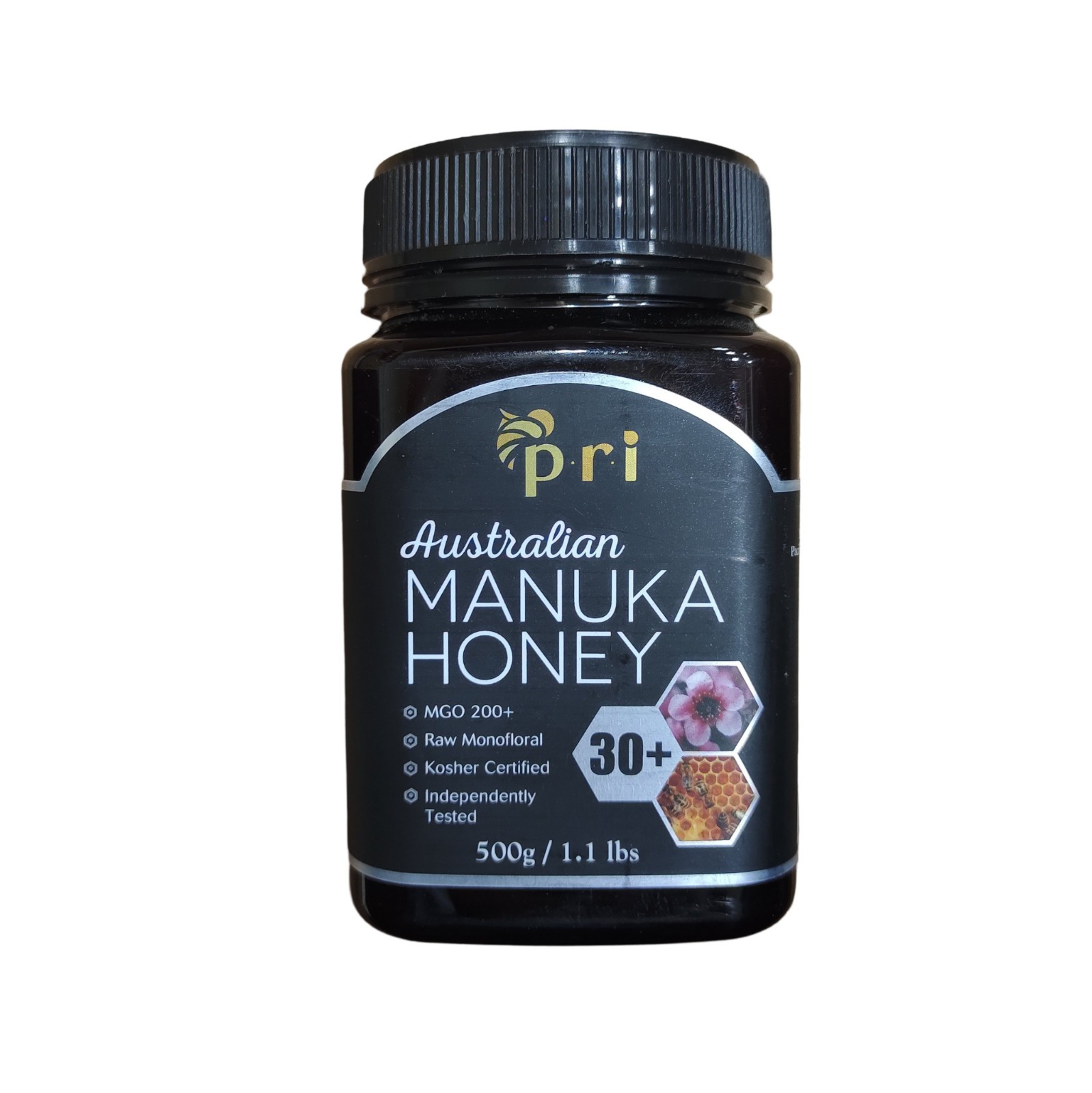MANUKA HONEY 4 PACK MGO 200+ RAW 30+ 1.1Lb 500g Kosher Expiration 3/26/2025