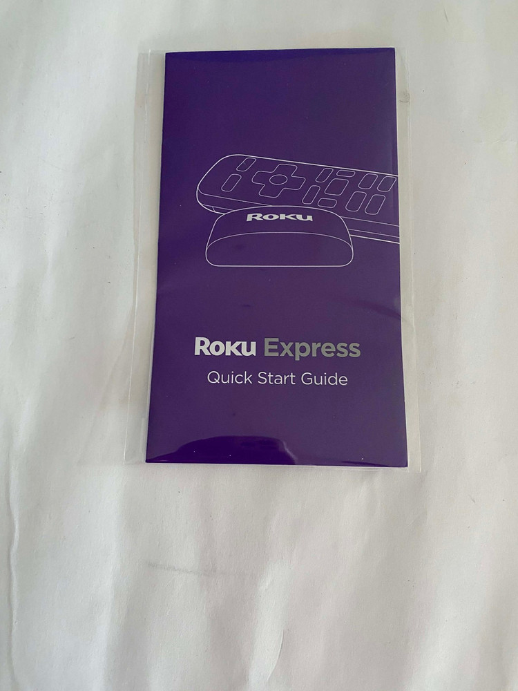 Roku Express Quick Start Guide Booklet/pamplet NEW