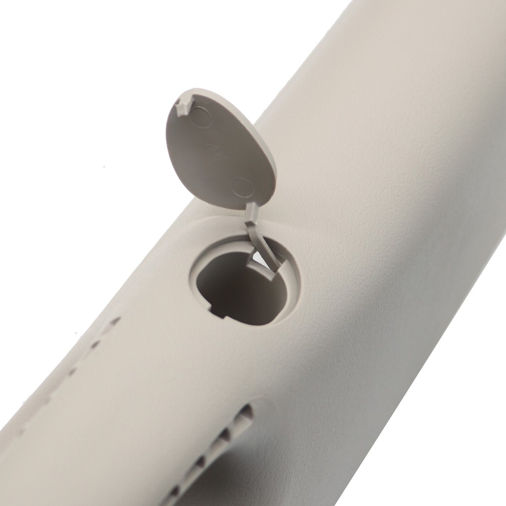 Beige Pair Pull Grab Handle A Pillar Windshield Post Trim For 02 03-10 Dodge Ram