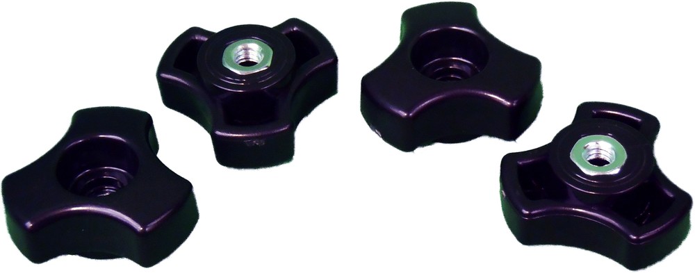 Frank A. Edmunds Handi Clamp Plastic Knobs 4/Pkg