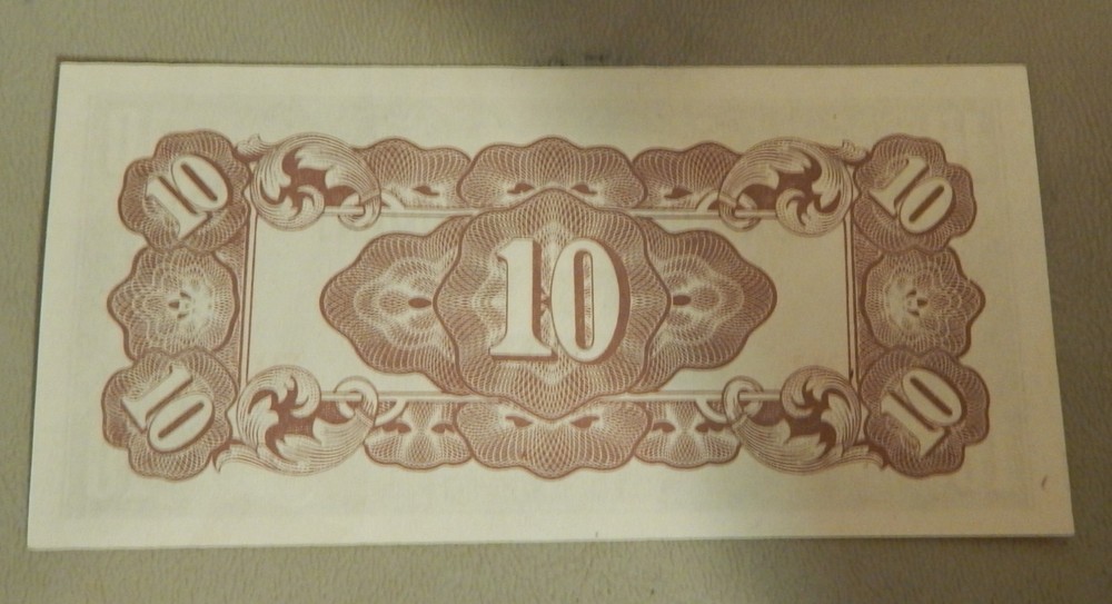 Philippines 10 Centavos Note
