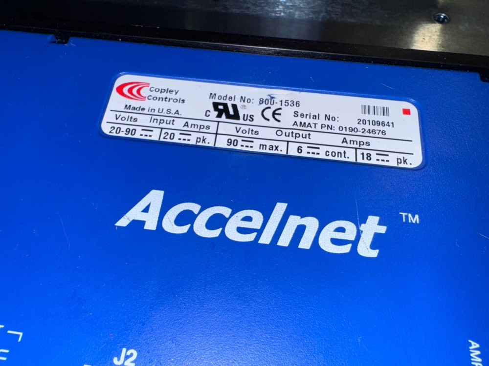 Applied Materials 0190-24676 Copley Controls 800-1536 Accelnet Servo Drive