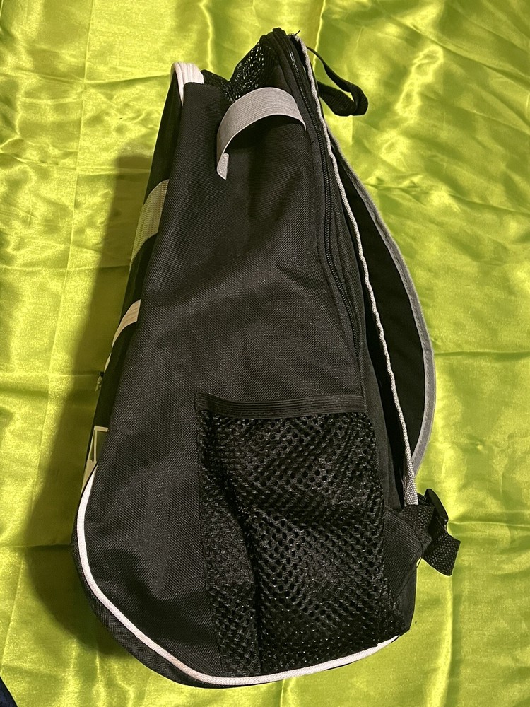 Franklin Baseball Softball Bag Backpack 3 Pockets Two Bat Holders Black