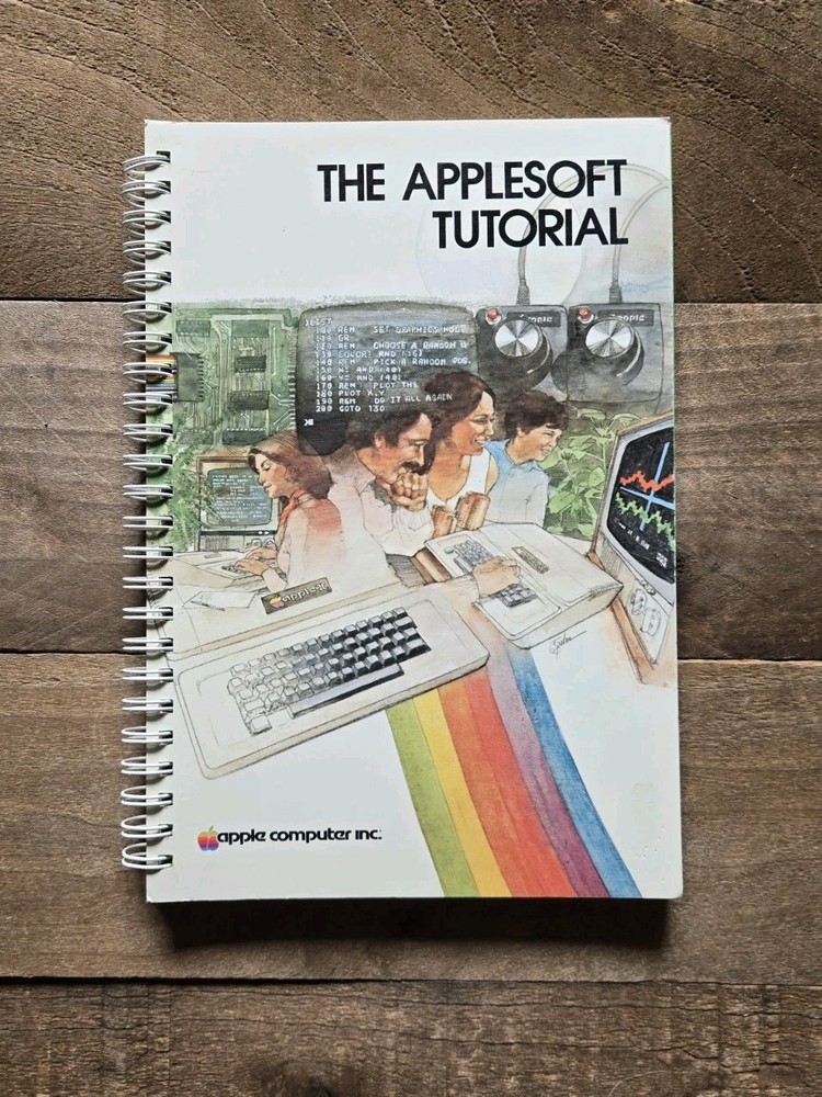 Vintage The AppleSoft Tutorial Manual 1979 80 81 - Apple Computer Inc