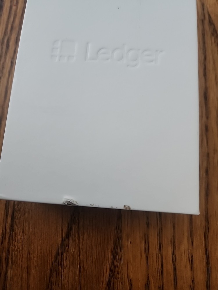 Ledger Nano X Crypto Hardware Wallet New Open Box Bitcoin