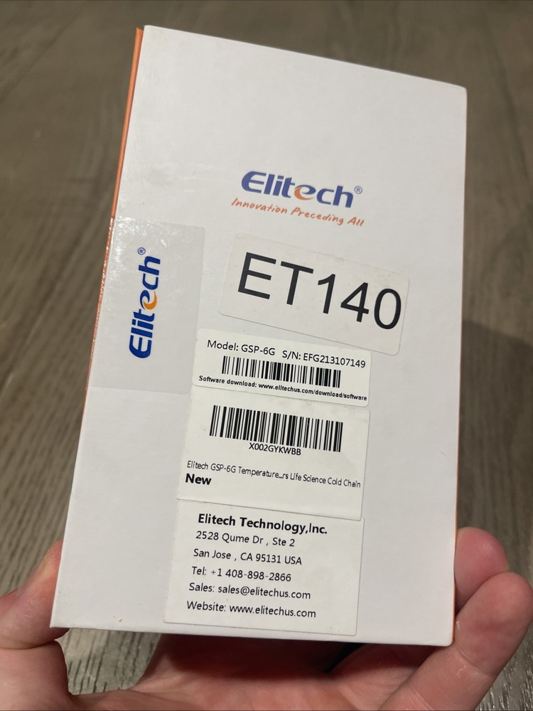 Elitech GSP-6 Temperature and Humidity Data Logger Recorder