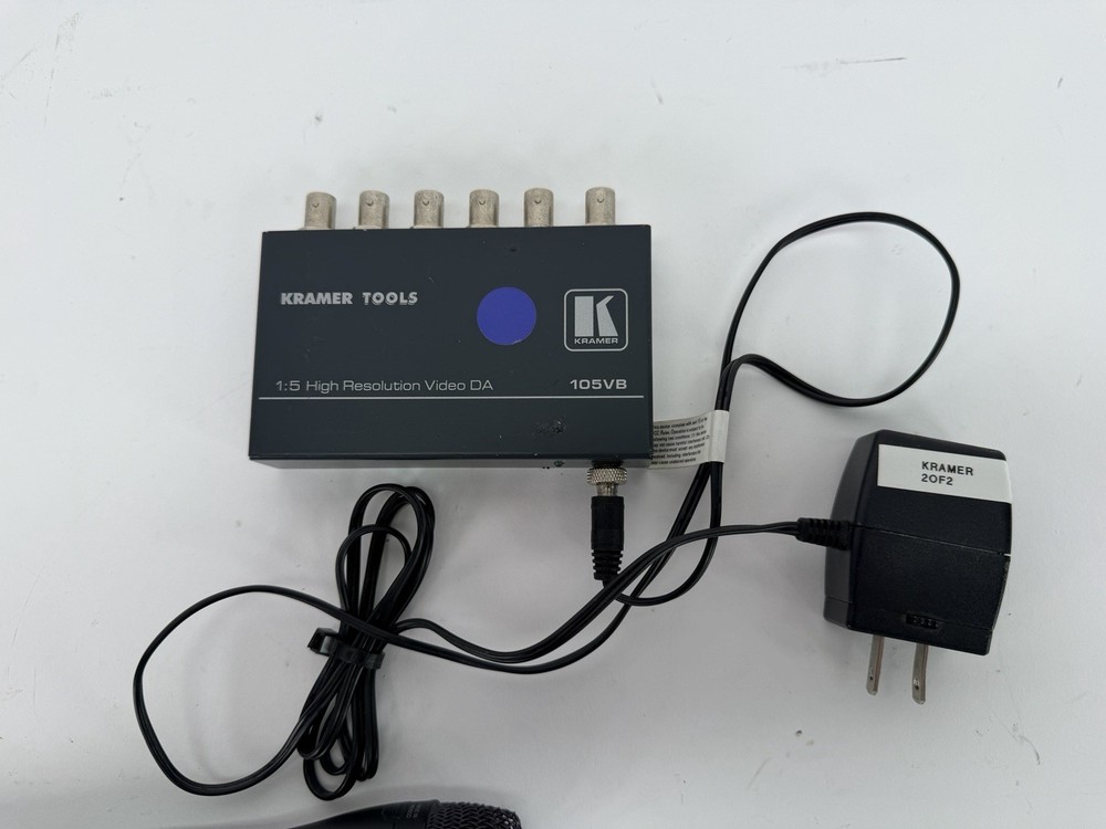 KRAMER 105VB 1:5 COMPOSITE VIDEO DISTRIBUTION AMPLIFIER High Resolution Video DA