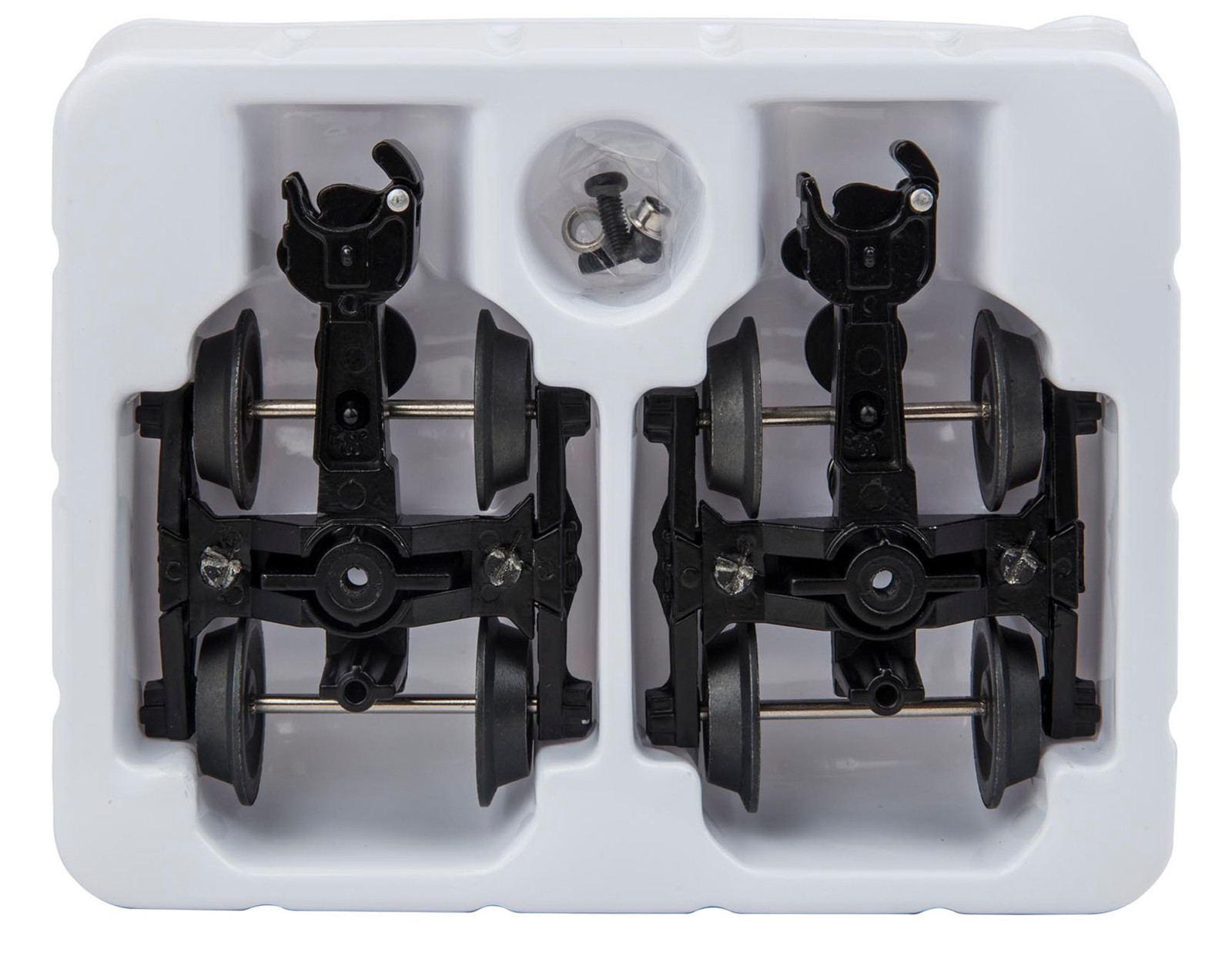 LIONEL METAL SPRUNG TRUCKS train fasttrack wheels couplers car axles 6-14078 NEW