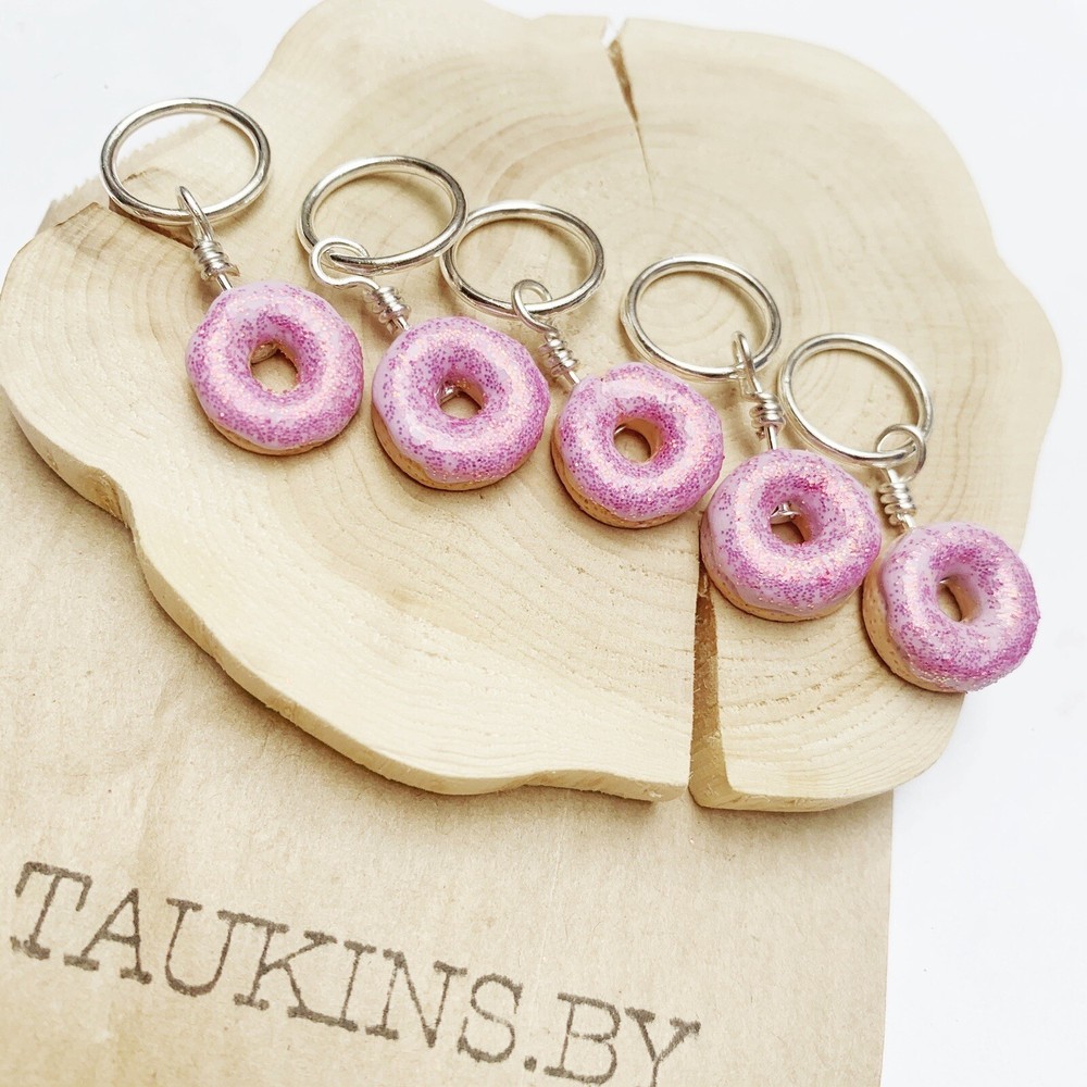 Donut Stitch Markers For Knitting