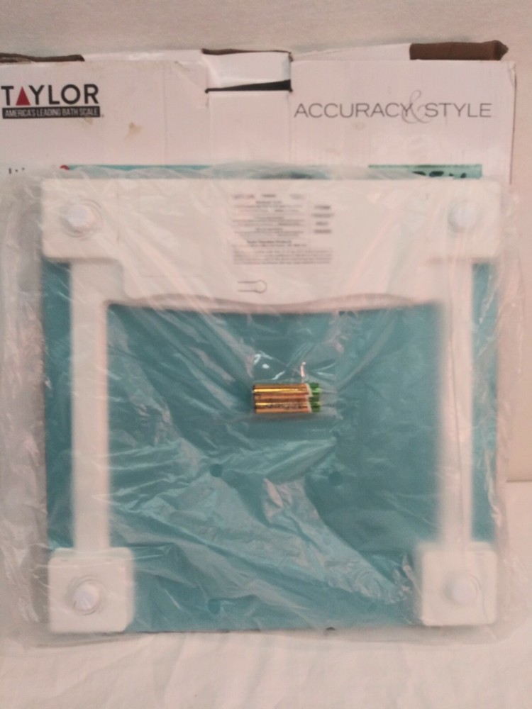 TAYLOR GLASS DIGITAL BATH SCALE