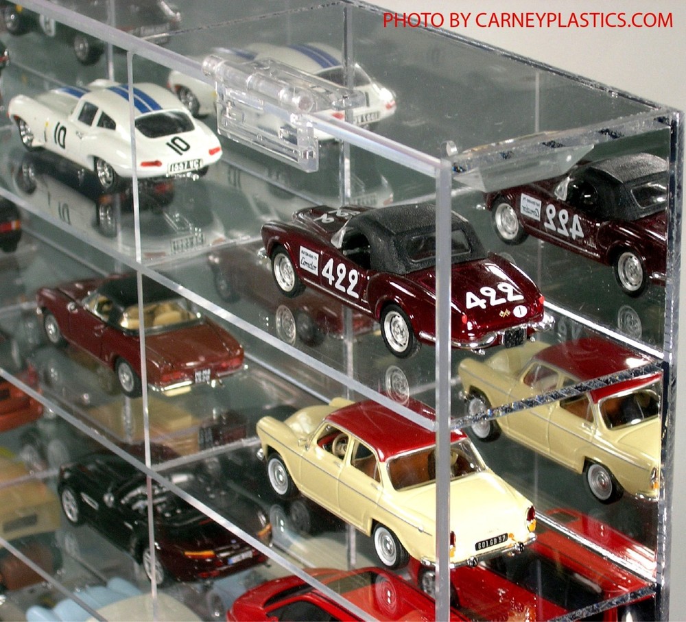 1:43 Diecast model Display Case 54 Compartment