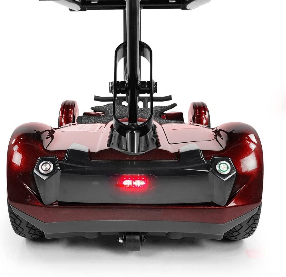 EV Rider Transport AF 4W - Lightweight Automatic Folding Mobility Scooter -...