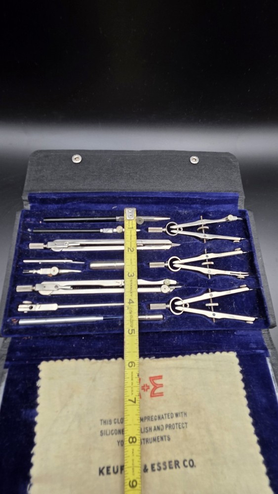Keuffel & Esser Doric Drafting Set Apollo 9626C Made in Germany