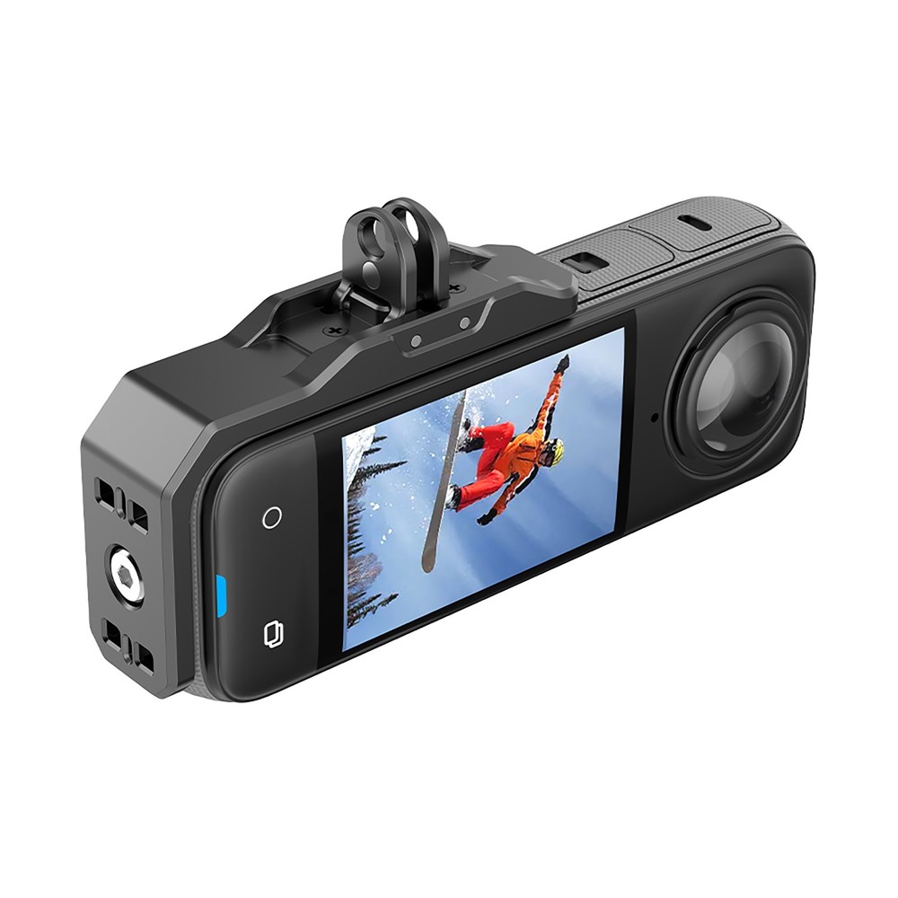 For Insta360 X4 Metal Bracket Adapter Horizontal Shooting Shockproof Bracket