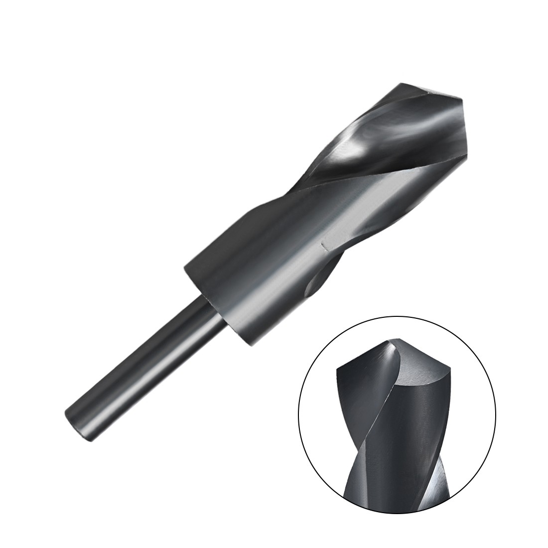 32mm HSS 6542 Reduced Shank Drill Bit with 1/2 Inch Straight Shank
