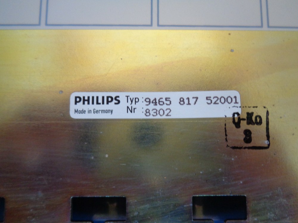 PHILIPS BBP102 PROGRAMMABLE CONTROLLER BASE 12-SLOT LINE RACK