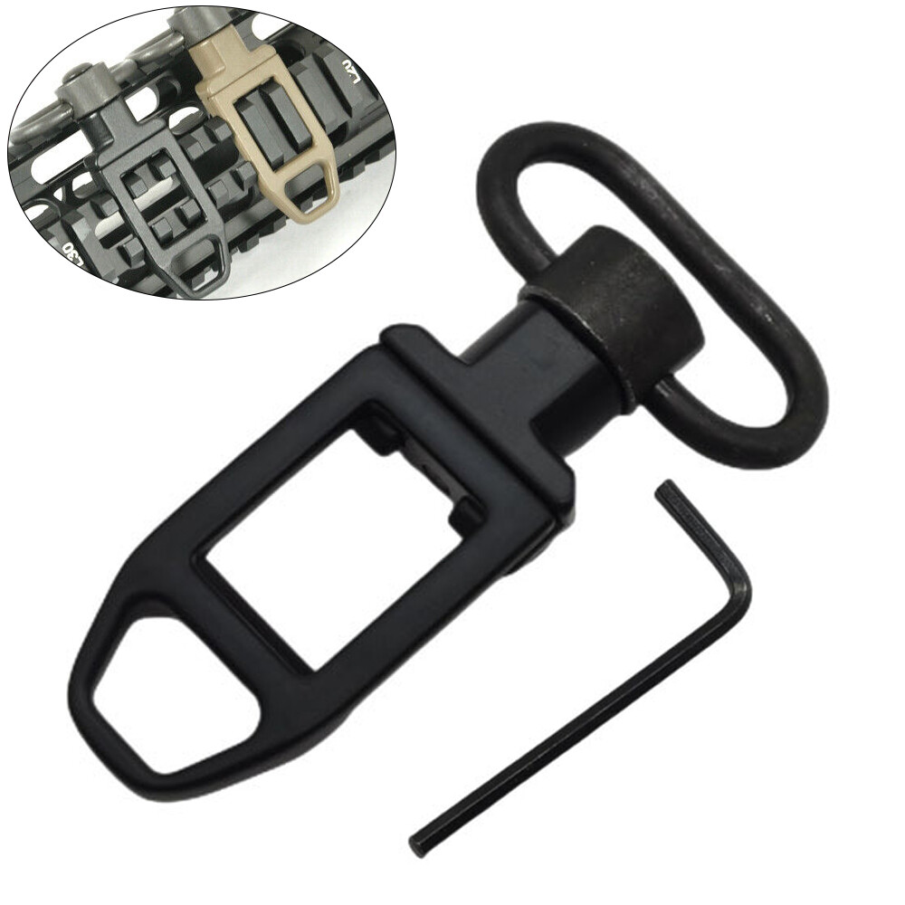 2Pack QD Sling Swivels Adapter MLOK Quick Release Push Button QD Sling Mount