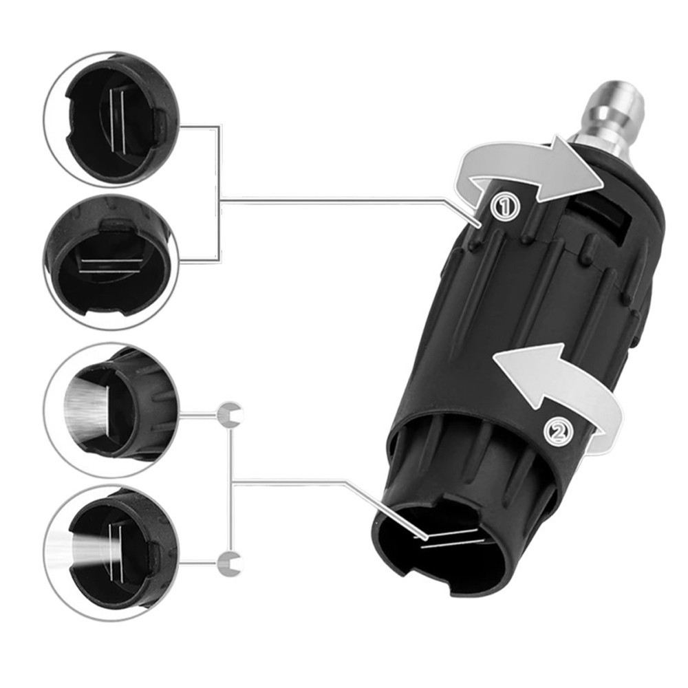 Multi functional 14 Inch Adjustable Pressure Washer Nozzle with Easy Connection