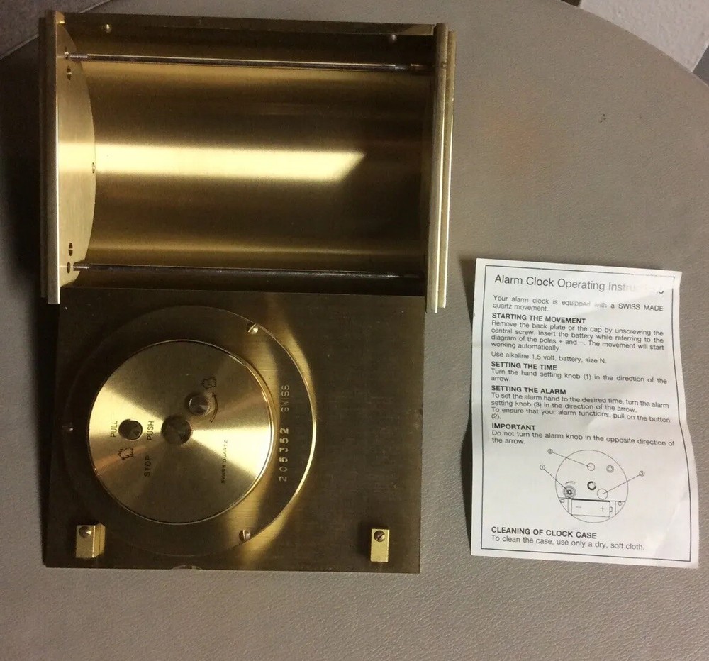 Tiffany & Co. Desk Clock Kellogg Promo
