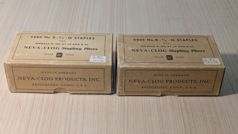 Neva Clog Staples TWO Full Boxes