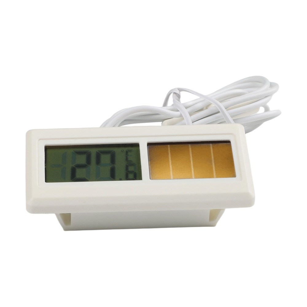 Sleek LCD Solar Thermometer Sensor for Accurate Temperature Measurement