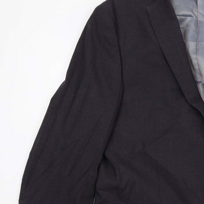 NEXT Mens Grey Wool Blend Blazer Size 42