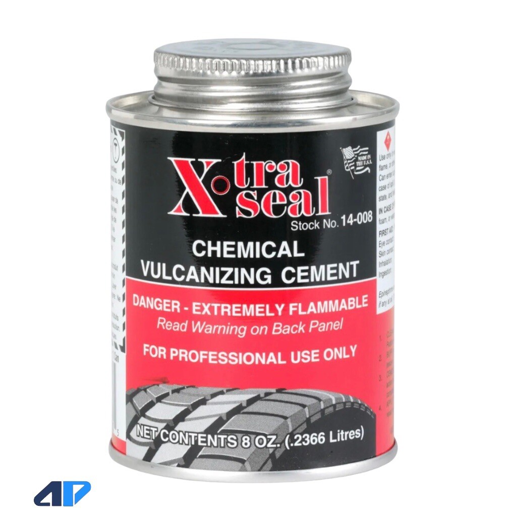 31 Inc. Chemical Vulcanizing Rubber Cement/Glue  8oz. Tire Repair Patch Glue